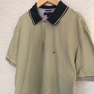 トミーヒルフィガー(TOMMY HILFIGER)のUSA古着 トミーヒルフィガー ポロシャツ L(ポロシャツ)