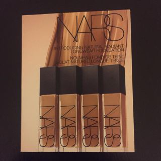 ナーズ(NARS)のNARS ナチュラルラディアント ロングウェアファンデーション サンプル(ファンデーション)