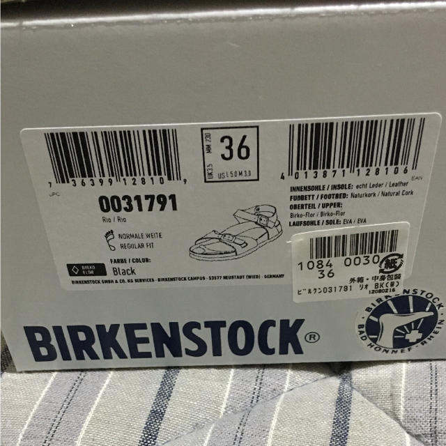 BIRKENSTOCK(ビルケンシュトック)のBIRKENSTOCK ビルケンシュトック 36 レディースの靴/シューズ(サンダル)の商品写真