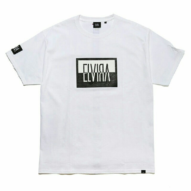 ELVIA(エルヴィア)のMサイズ　エルビラ　REVERSAL BOX T-SHIRT -WHITE- メンズのトップス(Tシャツ/カットソー(半袖/袖なし))の商品写真
