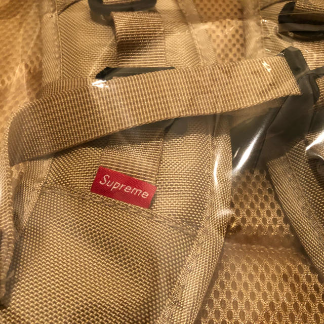 supreme backpack 18ss tan