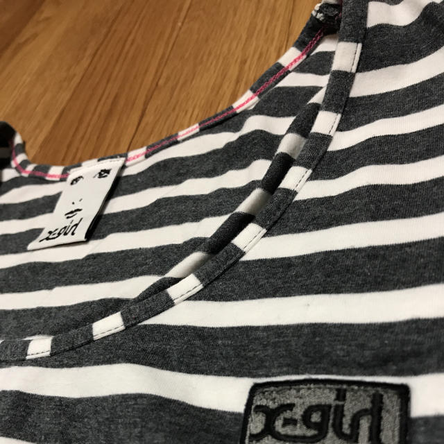 X-girl(エックスガール)のX- girlカットソー レディースのトップス(Tシャツ(半袖/袖なし))の商品写真