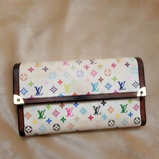 ルイヴィトン(LOUIS VUITTON)のLOUIS  VUITTON長財布マルチカラー(財布)