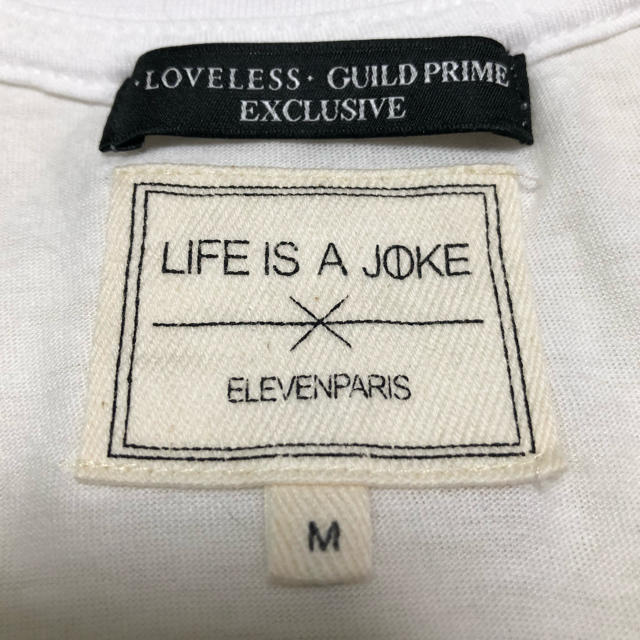 ELEVEN PARIS(イレブンパリ)のELEVEN PARIS Tシャツ 白 M アンジェリーナ イレブンパリ メンズのトップス(Tシャツ/カットソー(半袖/袖なし))の商品写真