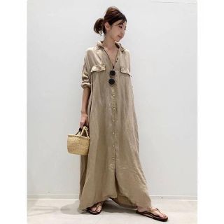 アパルトモンドゥーズィエムクラス(L'Appartement DEUXIEME CLASSE)の新品DEUXIEME CLASSE REMI RELIEF MAXI ワンピース(ロングワンピース/マキシワンピース)