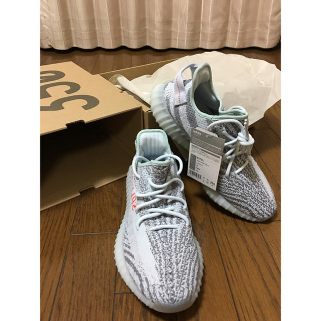 新品 YEEZY BOOST 350 V2 BLUE TINT 27cm