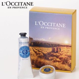 ロクシタン(L'OCCITANE)の【L'OCCITANE】ボックス入り！シアハンドクリーム＆シアバターセット(ハンドクリーム)