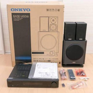 オンキヨー(ONKYO)の送料込み！onkyo  base  v60 延長5年保証付き！(アンプ)