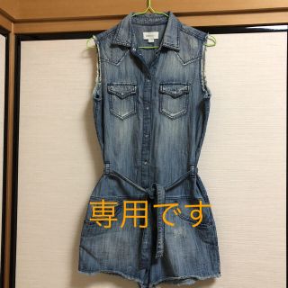 ディーゼル(DIESEL)のDIESEL  オールインワン ＆デニムショートパンツ(オールインワン)