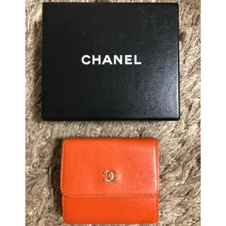 シャネル(CHANEL)のシャネル 二つ折り 財布 CHANEL 折りたたみ 箱付 (財布)