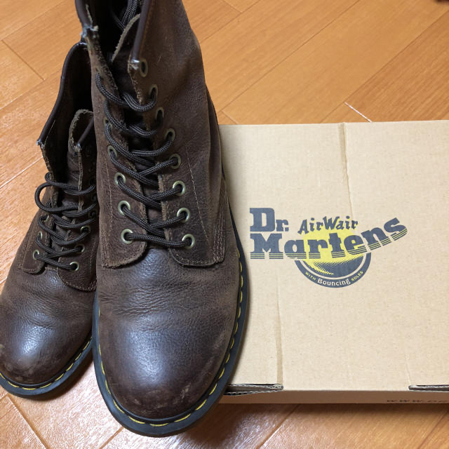 Dr.Martens(ドクターマーチン)のDr.Martens 8ホール ダークブラウン メンズの靴/シューズ(ブーツ)の商品写真