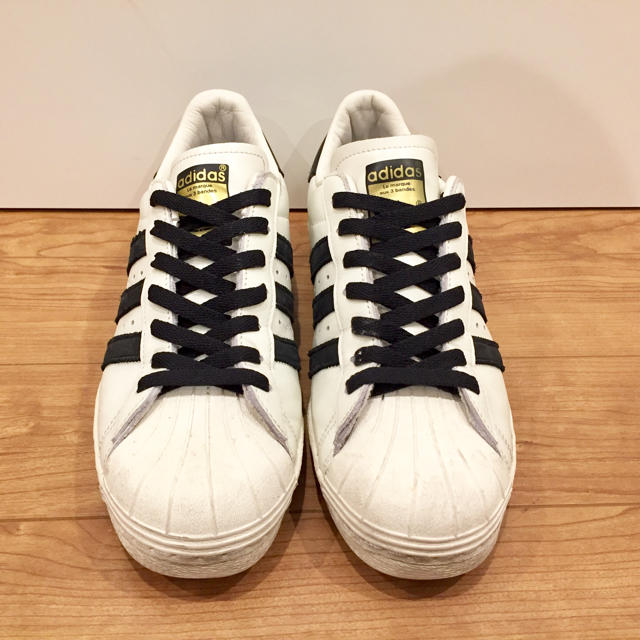 adidas - 美品 ADIDAS SUPERSTAR 80s ビンテージ スーパー adidas - 美品 ADIDAS SUPERSTAR 80s ビンテージ スーパー