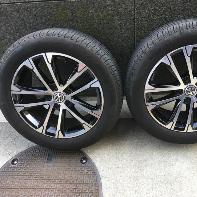 Volkswagen - フォルクスワーゲン 17インチ純正ホイール タイヤセット 