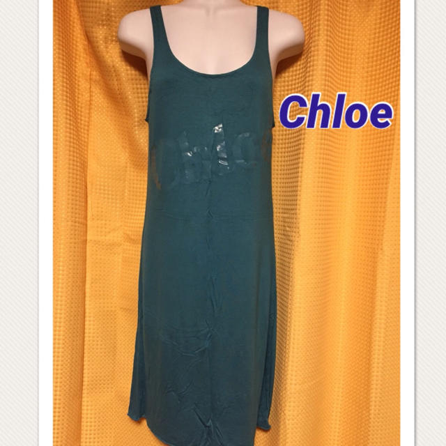 Chloe(クロエ)のChloe☆ロゴワンピース☆クロエ レディースのワンピース(ひざ丈ワンピース)の商品写真