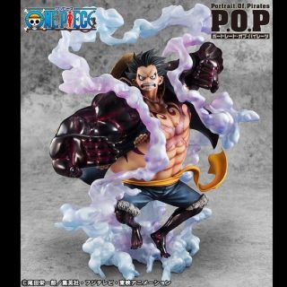 メガハウス(MegaHouse)のワンピースフィギュア POP SA-MAXIMUM 弾む男 ギア4 ルフィ(アニメ/ゲーム)
