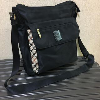 ダックス(DAKS)のDAKS 新品未使用 ブラックショルダーバック(ショルダーバッグ)