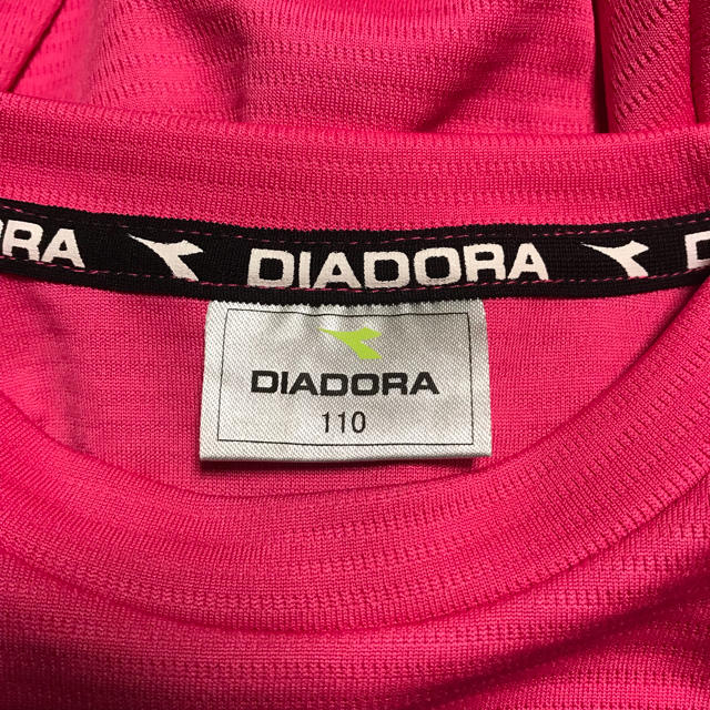 DIADORA(ディアドラ)の美品☆【DIADORA】ジュニア　マルチウェア　半袖Tシャツ キッズ/ベビー/マタニティのキッズ服女の子用(90cm~)(Tシャツ/カットソー)の商品写真