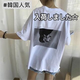 韓国ファッション Tシャツ(Tシャツ(半袖/袖なし))