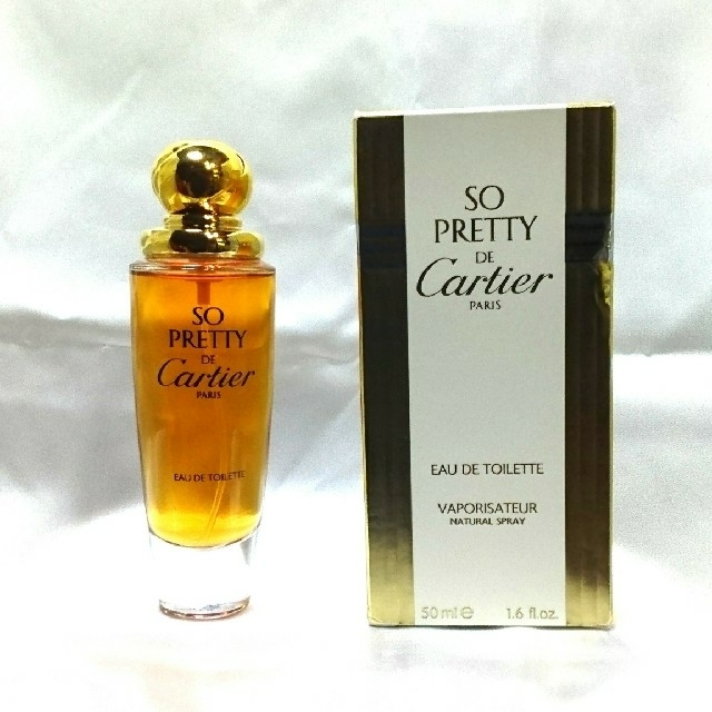 Cartier(カルティエ)の美品良品カルティエ Cartier SO PRETTY 50ml 残量約99%有 コスメ/美容の香水(香水(女性用))の商品写真