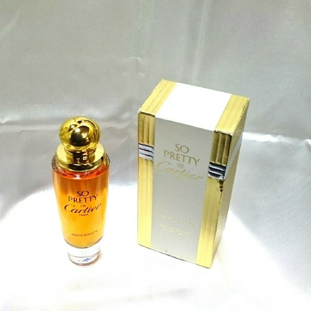 Cartier(カルティエ)の美品良品カルティエ Cartier SO PRETTY 50ml 残量約99%有 コスメ/美容の香水(香水(女性用))の商品写真