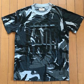 ディーゼル(DIESEL)のDIESEL 迷彩柄Tシャツ M グレー系(Tシャツ/カットソー(半袖/袖なし))