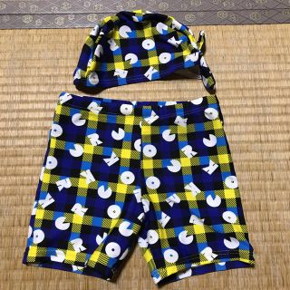 イオン(AEON)の男の子水着 キャップ付き 120(水着)