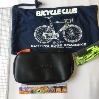 BiCYCLE CLUB 付録 ☆ 袋&メガネひも&ポケットポーチ(ポーチ)