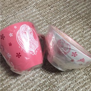 アナトユキノジョオウ(アナと雪の女王)のアナ雪／コップ・お碗セット(食器)