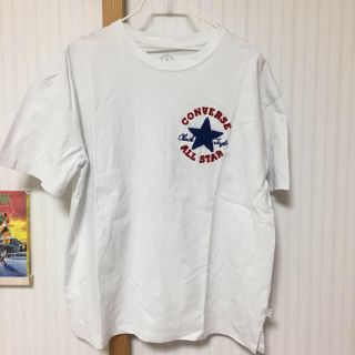 コンバース(CONVERSE)のCONVERSE 白Tシャツ(Tシャツ(半袖/袖なし))