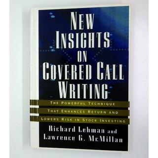 洋書「New Insights on Covered Call Writing」(ビジネス/経済)