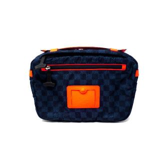 ルイヴィトン(LOUIS VUITTON)の【ヴィトン】　N41246　バムバッグ　ダミエチャレンジ　オキシジェン(ウエストポーチ)