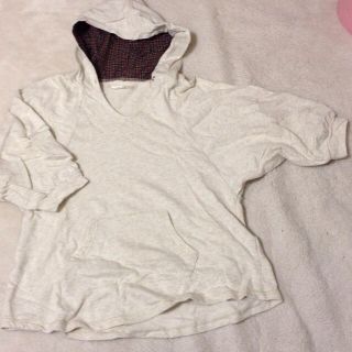 グリーンパークス(green parks)のドルマン七部丈パーカー♡(パーカー)