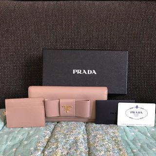 プラダ(PRADA)の里咲てゃん！様専用  プラダ サフィアーノ長財布(財布)