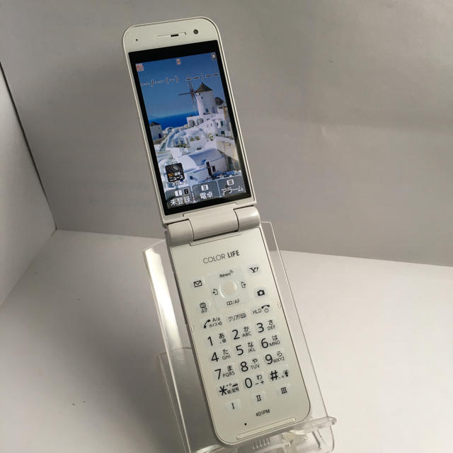 Softbank(ソフトバンク)のsoftbank 401PM ホワイト スマホ/家電/カメラのスマートフォン/携帯電話(携帯電話本体)の商品写真