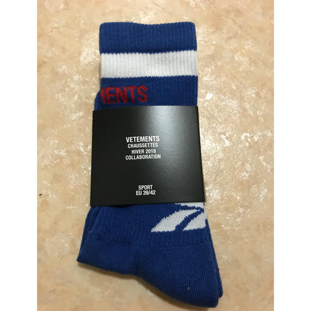 vetements reebok 正規品 - ソックス