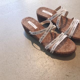 アメリヴィンテージ(Ameri VINTAGE)のMEDI AMERI TAPE ROUGH SANDAL(サンダル)