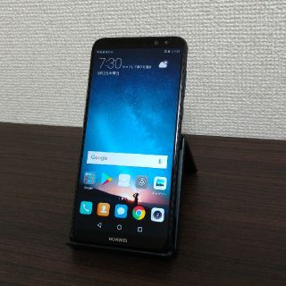 アンドロイド(ANDROID)のHUAWEI Mate10 lite Graphite Black(スマートフォン本体)