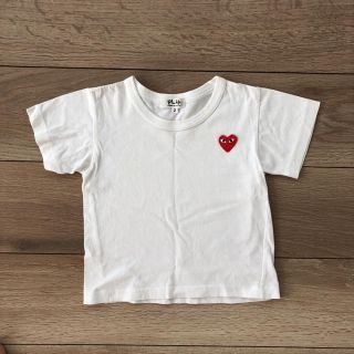 コムデギャルソン(COMME des GARCONS)のPLAY  COMME des GARCONS キッズTシャツ 2(Tシャツ/カットソー)