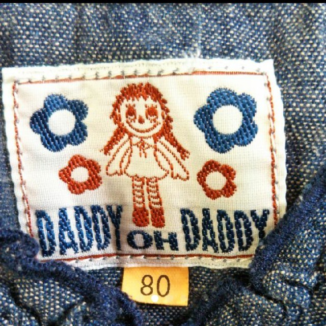 daddy oh daddy(ダディオーダディー)の〘お値下げ✧‧˚ 〙Daddy Oh Daddy デニムワンピース キッズ/ベビー/マタニティのベビー服(~85cm)(ワンピース)の商品写真