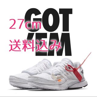 ナイキ(NIKE)のNIKE AIR PRESTO×OFF-WHITE(スニーカー)