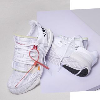 ナイキ(NIKE)のnike air presto the ten off-white(スニーカー)