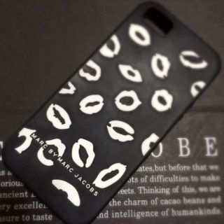 マークバイマークジェイコブス(MARC BY MARC JACOBS)のiPhone5/5s シリコンケース(モバイルケース/カバー)