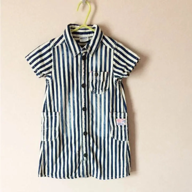 BREEZE(ブリーズ)の新品 BREEZE ワンピース 95サイズ キッズ/ベビー/マタニティのキッズ服女の子用(90cm~)(ワンピース)の商品写真