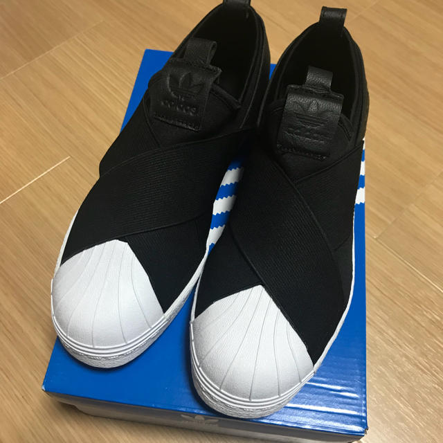 adidas(アディダス)の★新品★アディダス★スリッポン★ブラック★25 メンズの靴/シューズ(スニーカー)の商品写真