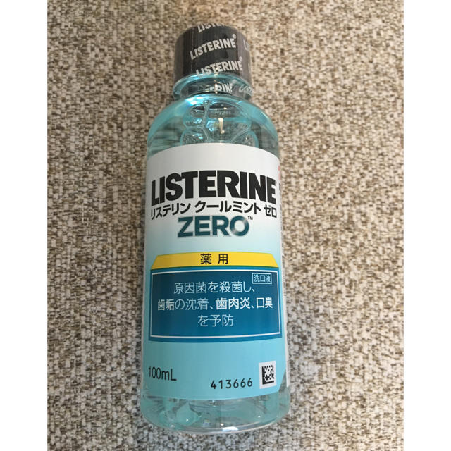 LISTERINE(リステリン)のリステリン クールミントゼロ 100ml コスメ/美容のオーラルケア(口臭防止/エチケット用品)の商品写真