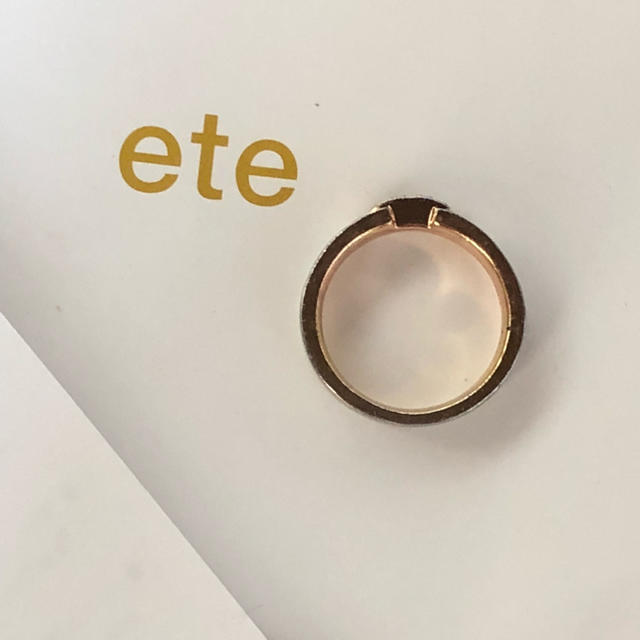 ete(エテ)のete シルバーリング 7号 レディースのアクセサリー(リング(指輪))の商品写真