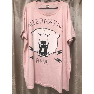 アールエヌエー(RNA)の【RNA】Big Tシャツワンピース(ピンク)(Tシャツ(半袖/袖なし))