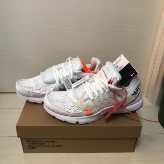 ナイキ(NIKE)のTHE10 OFF WHITE NIKE AIR PRESTO 28㎝ US10(スニーカー)