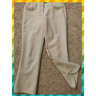 トゥービーシック(TO BE CHIC)の美品で素敵！TO BE CHIC★後ろリボンがキュートなパンツ★38(その他)