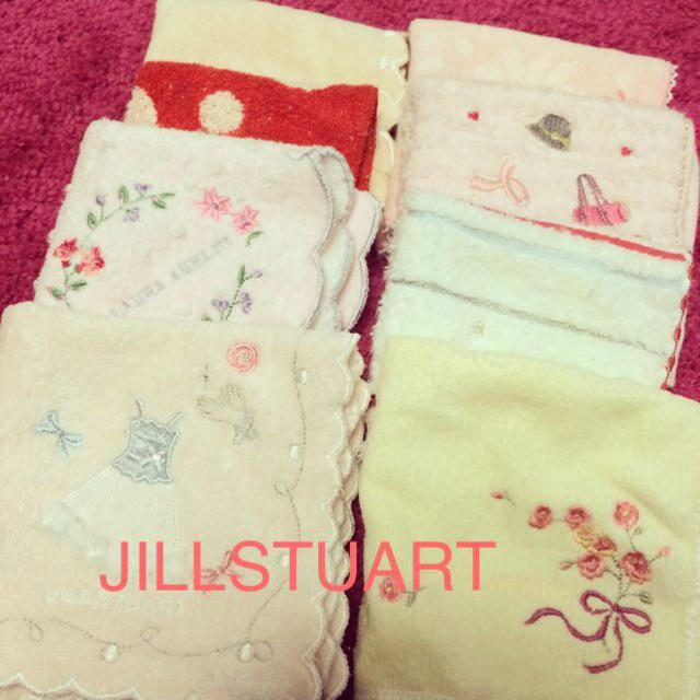 JILLSTUART(ジルスチュアート)のお得！可愛い♡タオルハンカチ8枚セット♡ レディースのファッション小物(ハンカチ)の商品写真